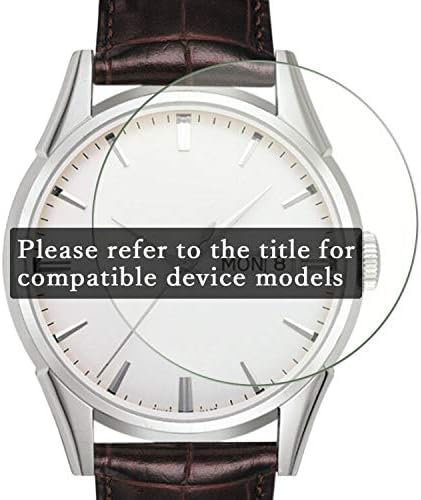 Synvy [3 Pack] מגן מסך, התואם ל- Parmigiani Fleurier PFC273-0060600-X02521 TPU Film Smartwatch Smart Watch Smart Smart Smart Smart [זכוכית